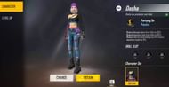 Dasha in Garena Free Fire